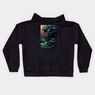 Planet of Godzilla Kids Hoodie